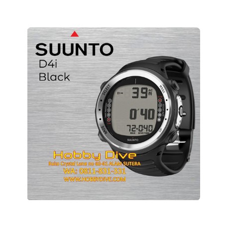 SUUNTO D4i Novo Dive Black Computer Scuba Diving