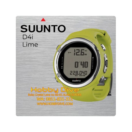 SUUNTO D4i Novo Yellow / Sun Dive Computer Scuba Diving