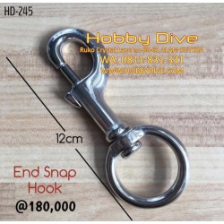 End Snap Hook 120mm Stainless Steel Scuba Diving Accessories HD-245