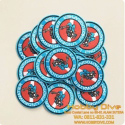 Iron Patch Underwater Photographer Scuba Diving HD-354