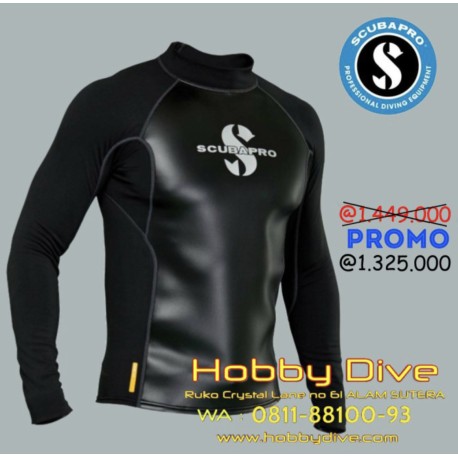 Scubapro Rashguard Thermal Long Sleeve Top Men