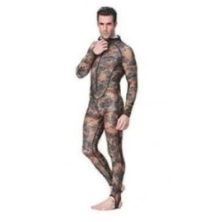 SKIN SUIT Dive & Sail SS UPF50+ MEN Camouflage - Alat Selam Diving