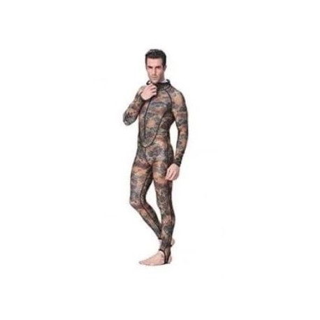 SKIN SUIT Dive & Sail SS UPF50+ MEN Camouflage - Alat Selam Diving