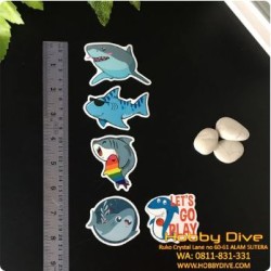 Shark Sticker Collection HD-360