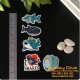 Shark Sticker Collection HD-360