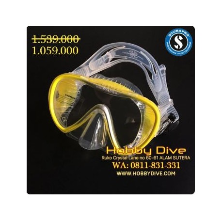 SCUBAPRO Dive Mask Synergy 2 Trufit Clear Scuba Diving