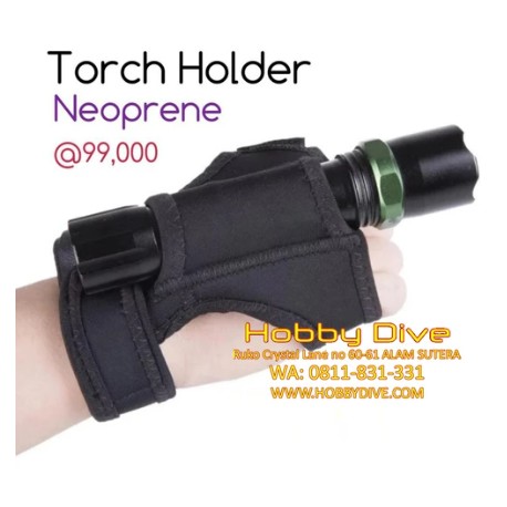 Torch Holder Glove Neoprene with strap HD- 219