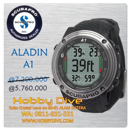 SCUBAPRO Dive Computer Aladin A1 Scuba Diving