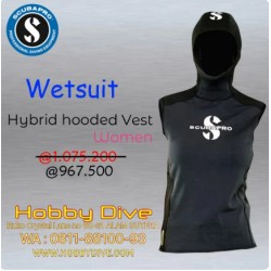 SCUBAPRO Hybrid Hooded Vest Women's - Scuba Diving SP-WET03
