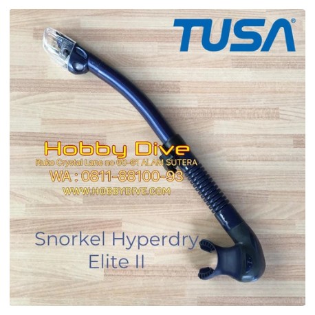 Tusa Snorkel Hyperdry Elite II SP0101QID - ID Alat Diving