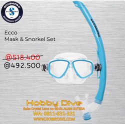 Scubapro Ecco Mask and Snorkel Set Turquoise - Scuba Diving