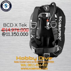 Scubapro BCD X-Tek 13Kg System - Scuba Diving Alat Diving