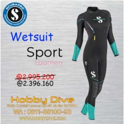 Scubapro Wetsuit Sport 3.0 G2 B-ZIP Women - Diving Snorkeling