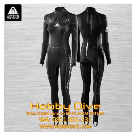 Waterproof Wetsuit Neoskin 1.5mm Neoprene Ladies - Scuba Diving