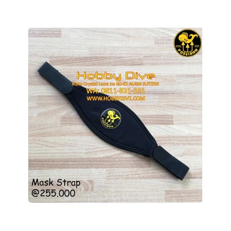 Poseidon Mask Strap Velcro Neoprene