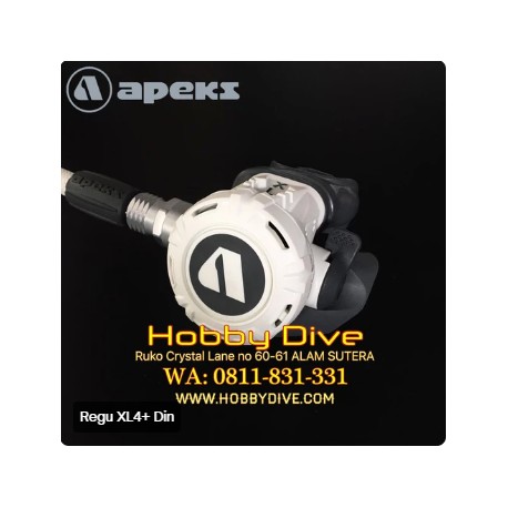 APEKS Regulator XL4+ White - Scuba Diving