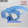 SEAC Mask Maschera Elba MD S/AZ Azzurro - Scuba Diving Alat Diving