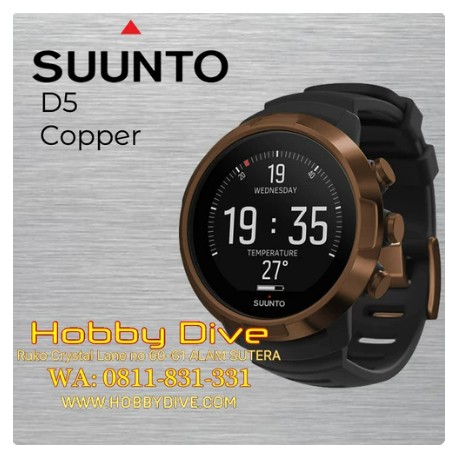 SUUNTO D5 Dive Computer Copper Scuba Diving