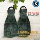 SCUBAPRO Jet Fin Camo Army Open Heels Spring Strap - Scuba Diving