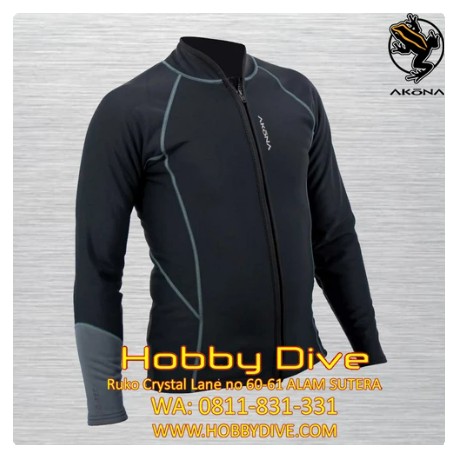 Akona Wetsuit AQ-TEC Top Long Sleeve Man - Scuba Diving Alat Diving