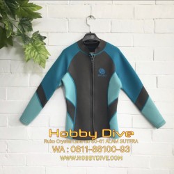 MYLEDI Women’s Wetsuit Jacket 2mm Neoprene Jacket - Scuba Diving