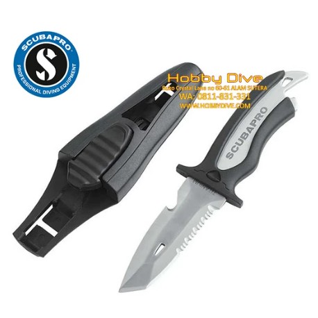 Scubapro Mako Knife 8.5cm Blade Titanium Scuba Diving Accessories