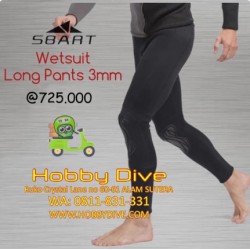 Sbart Wetsuit Long Pants 3mm Scuba Diving Snorkeling HD-SB45