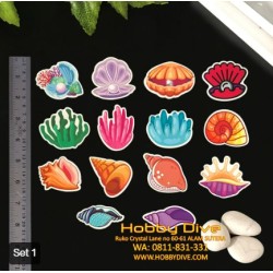 Ocean Animal Sticker Collection Shark Turtle HD-396