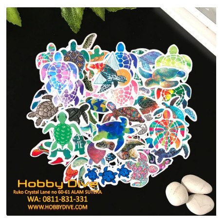 Turtle Sticker Collection Hobby Dive HD-398