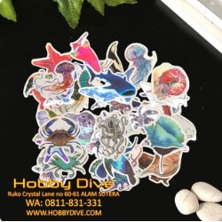 Ocean Animal Sticker Collection Scuba Diving HD-407