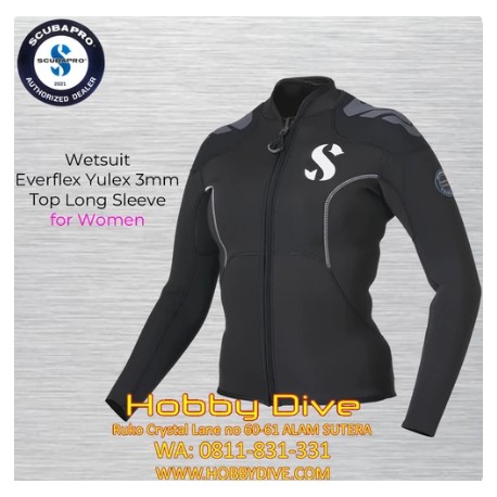 Scubapro Wetsuit Everflex Yulex 3mm Long Sleeve Women - Scuba Diving
