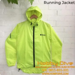 Nobel Running Jacket Light Green Diving Snorkelling P-106