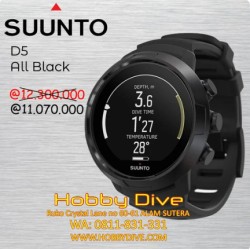 [SU-D5-BK] SUUNTO D5 Dive Computer All Black Scuba Diving