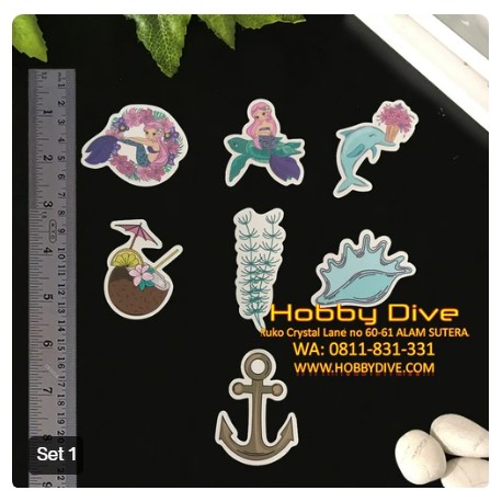 Mermaid Sticker Collection HD-416