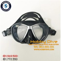 SCUBAPRO Dive Mask Synergy Twin Trufit Black Silver Scuba Diving
