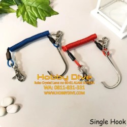Hook Single Double Clip for Pairing Buddy Alat Selam Diving