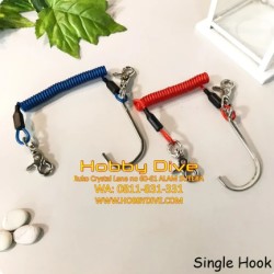 Hook Single Double Clip for Pairing Buddy Alat Selam Diving HD-155