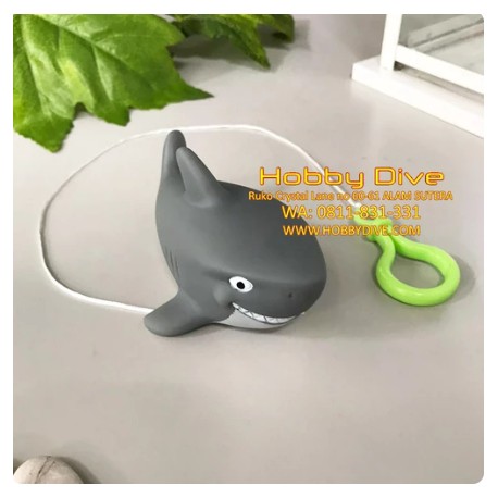 SHARK Rubber Diving Floating Toys with rope HD-109