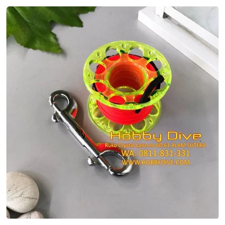 Multicolor Finger Reel SMB with Stainless Double End Snap HD-426