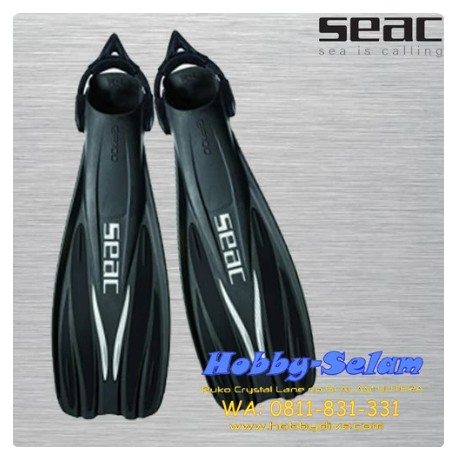 SEAC Fins GP100 S Nero - Scuba Diving Alat Diving