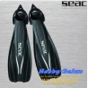 SEAC Fins GP100 S Nero - Scuba Diving Alat Diving