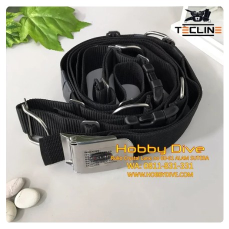 TECLINE Harness Only QR (quick release) with Buckle - Scuba Diving