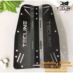 TECLINE Fiber Carbon Backplate - Scuba Diving Alat Diving