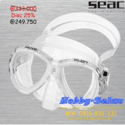 SEAC Mask Maschera Elba S/KL Bianco - Scuba Diving Alat Diving