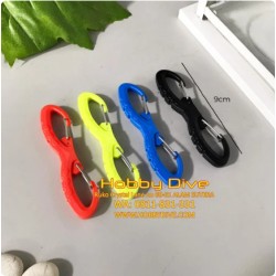 Double Clip Plastic Snap HD-433