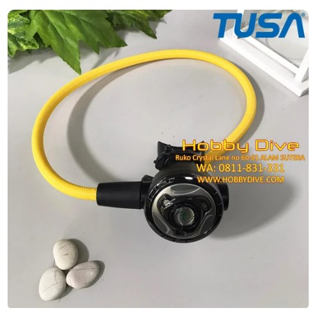 Tusa Octopus Second Stage SS-0005J BK - Scuba Diving Alat Diving