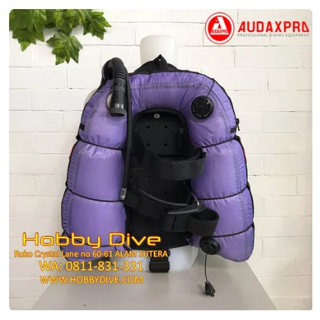 BCD AUDAXPRO TRAVEL 15 - Alat Diving - Alat Selam - Purple