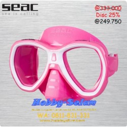 SEAC Mask Maschera Elba S/PI Rosa - Scuba Diving Alat Diving