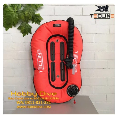 TECLINE BCD Donut 10 Mono Wing Orange - Scuba Diving