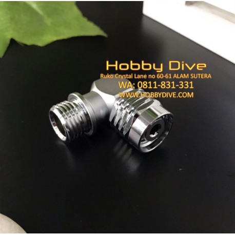 Swivel Adapter 90 Degree for Regulator Scuba Diving HD-440